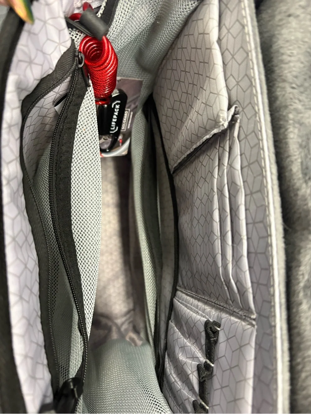 Solgaard Lifepack Hustle Backpack Black Tan Anti-Theft